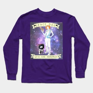 Space Dog (silver jubilee) Long Sleeve T-Shirt